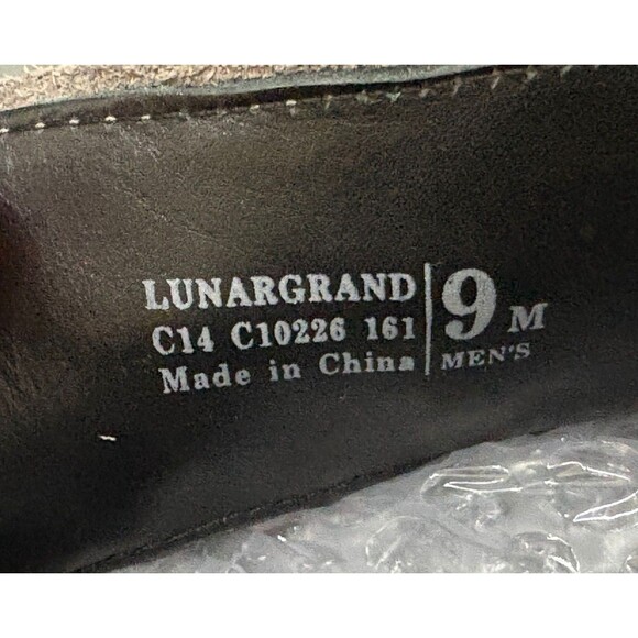 Cole Haan Lunargrand Men\'s Wingtip Oxfords Dress Shoes Sz 9 Nubuck Suede C10226 main image 5